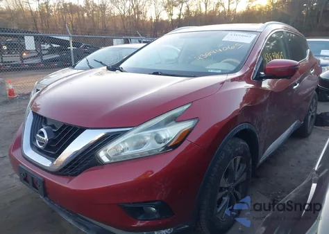 2015 Nissan Murano Sl from USA, damaged, VIN 5N1AZ2MH6FN289916
